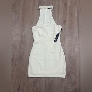 Lulu's Halter White Mini Dress NWT